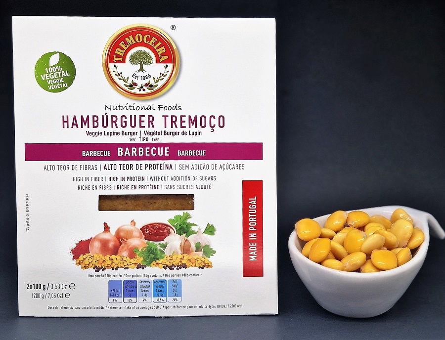 Hambúrguer Tremoço Barbecue TREMOCEIRA 2 x 100g uni