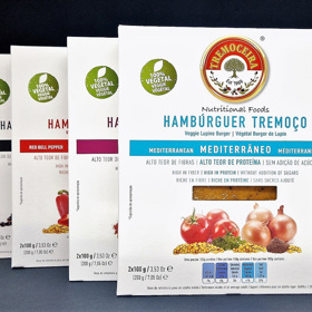 Hamburguer Tremoço Mediterraneo TREMOCEIRA  2 x 100g uni