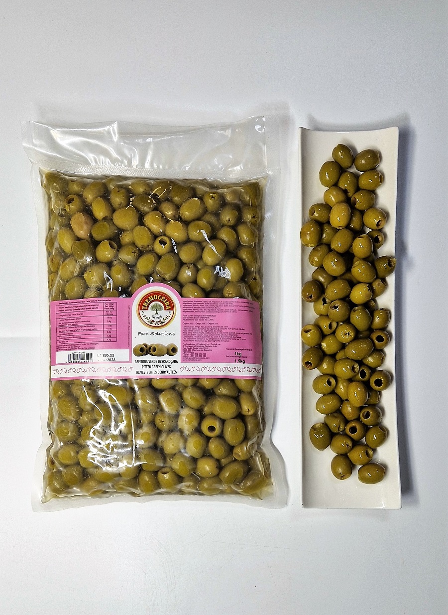 Azeitona Verde Descaroçada TREMOCEIRA sc 1KG