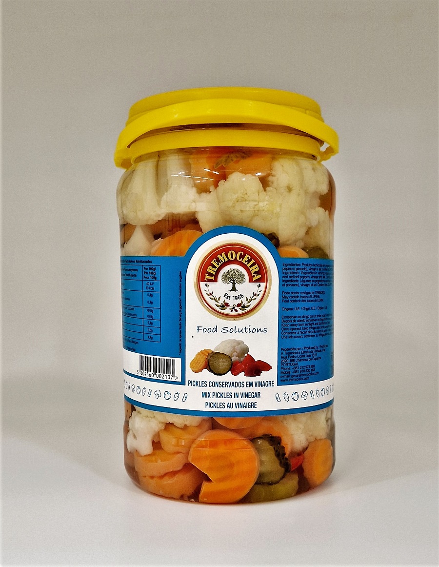 Pickles Mistos TREMOCEIRA Pet 700 g uni